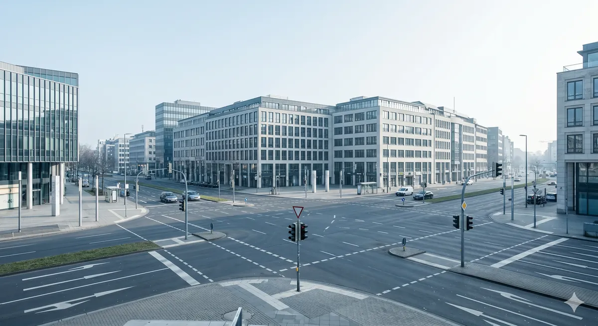 Ernst-Reuter-Platz Düsseldorf — Unfallschwerpunkt